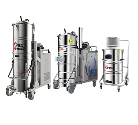 Patlamaya dayanıklı endüstriyel elektrikli süpürgeler