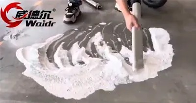 Patlamaya dayanıklı endüstriyel elektrikli süpürge çalışması