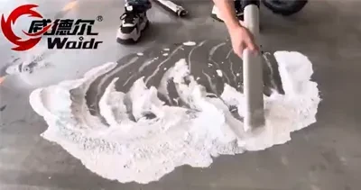 Patlamaya dayanıklı endüstriyel elektrikli süpürge çalışması