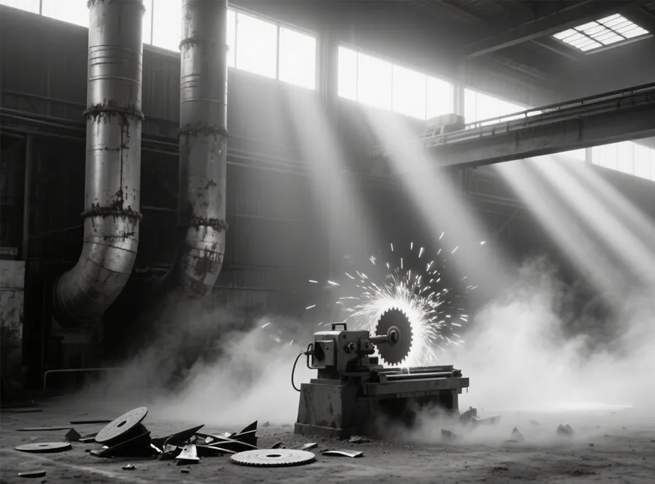 Fabrika çapında havadaki toz