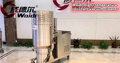 Yüksek sıcaklığa dayanıklı endüstriyel elektrikli süpürge