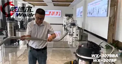 WX-3078BA/P tek fazlı endüstriyel elektrikli süpürge
